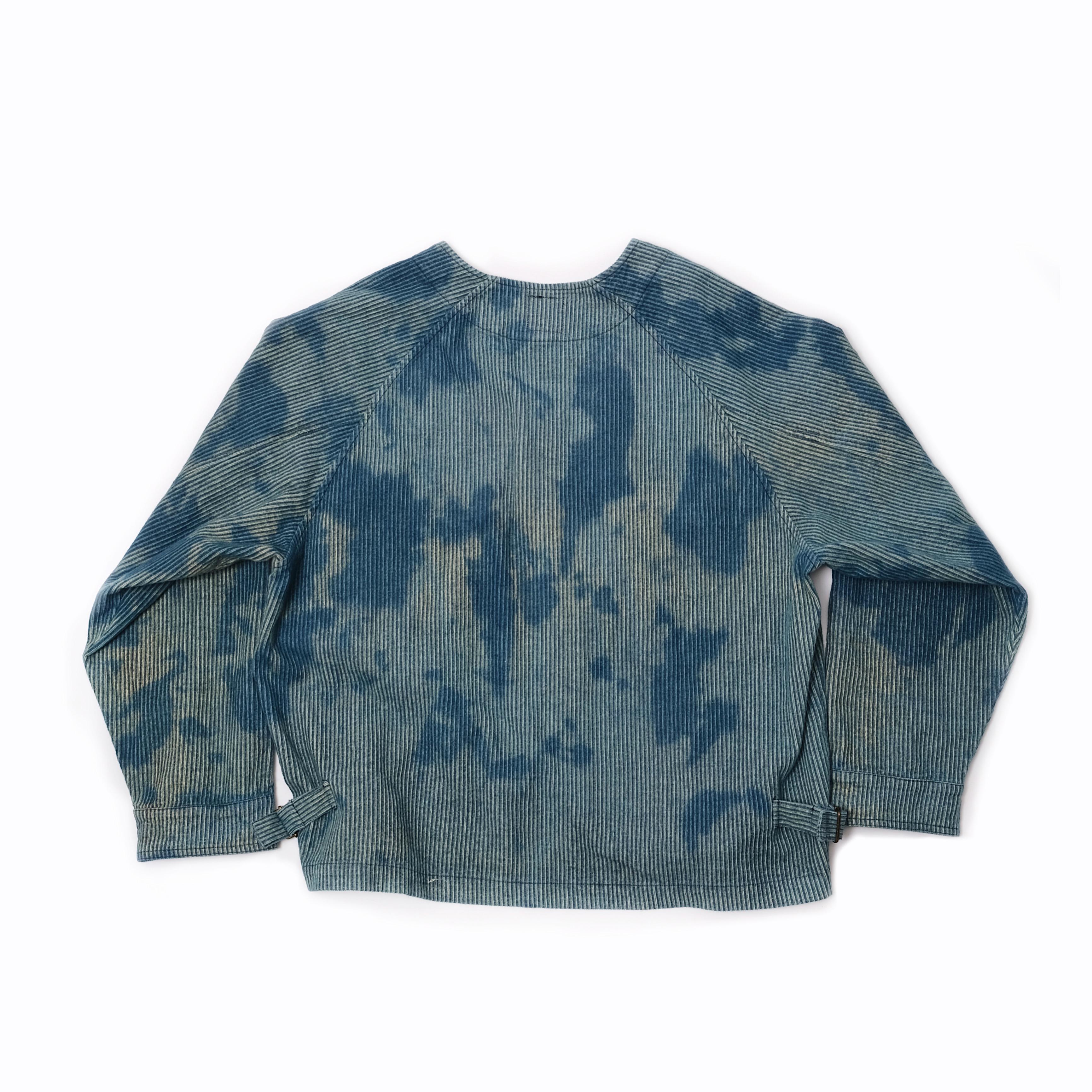 “BLUE COW Set”
Tie Dyed Cow Patterns Denim Corduroy Jacket/Pants