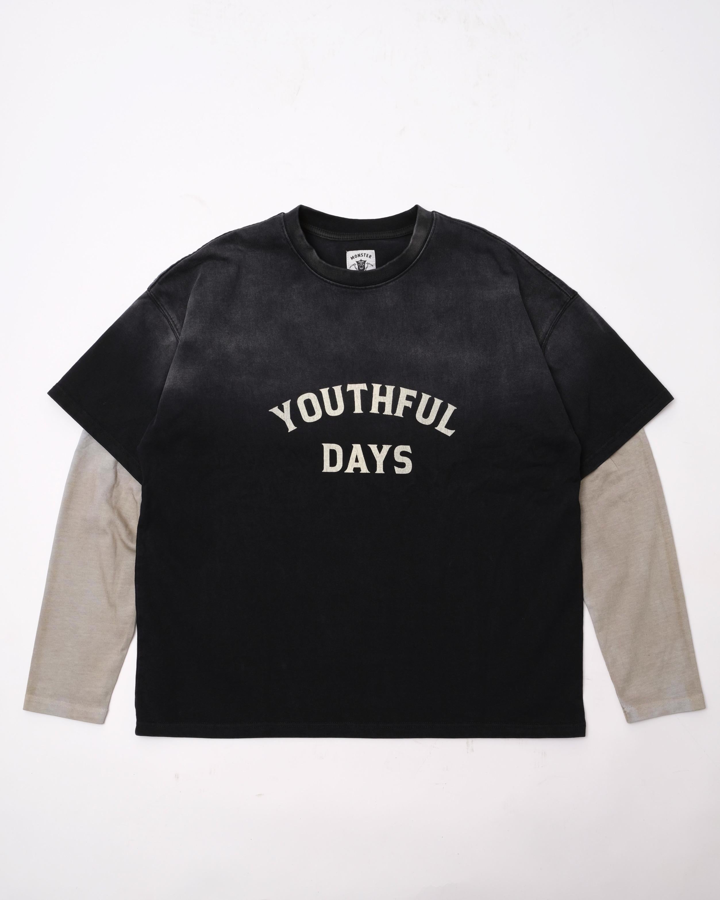 YOUTHFUL DAY False Two-Piece Tee