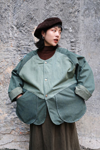 FOOTLOOSE TYCOON  Denim Raglan Sleeve Outer