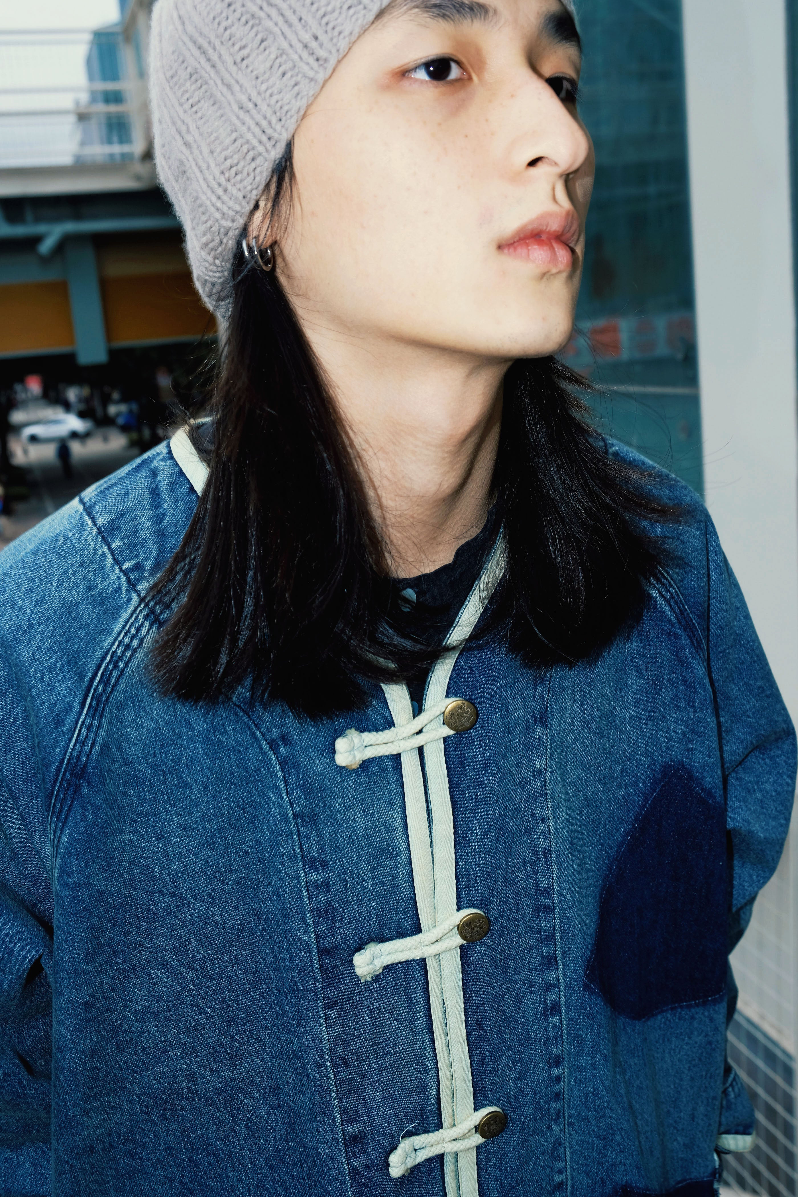 FOOTLOOSETYCOON print Raw Denim Jacket Limited Edition No.2