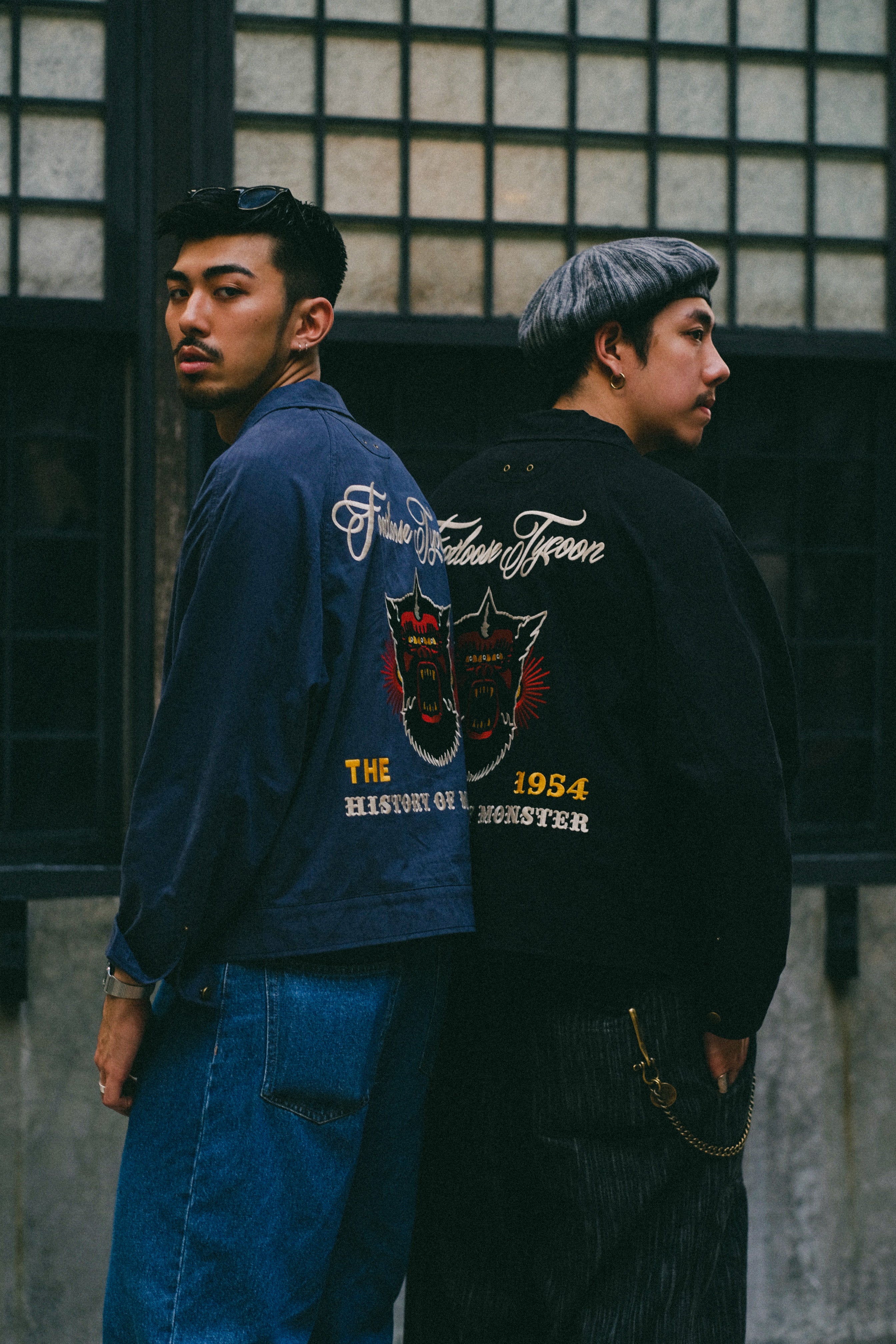 Footloose Tycoon F/W22 Collection F.T 1st Souvenir Embroidered Jacket