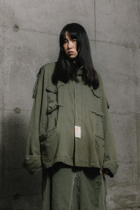 Footloose Tycoon X Random Effect -Remade  M65 Military Army Jacket （Limited items）