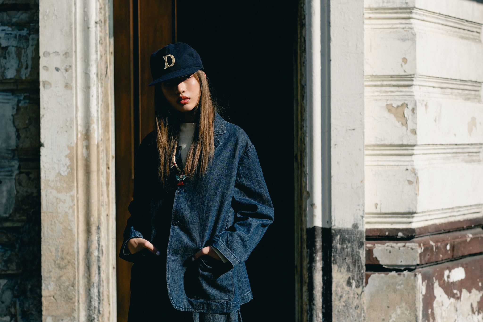 Footloose Tycoon F/W22 Collection 12oz Denim Slubbed Fabric