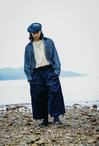 FOOTLOOSE TYCOON SS22  Tie Rope Balloon Pant SS22  Round pockets on both sides Navy One Size