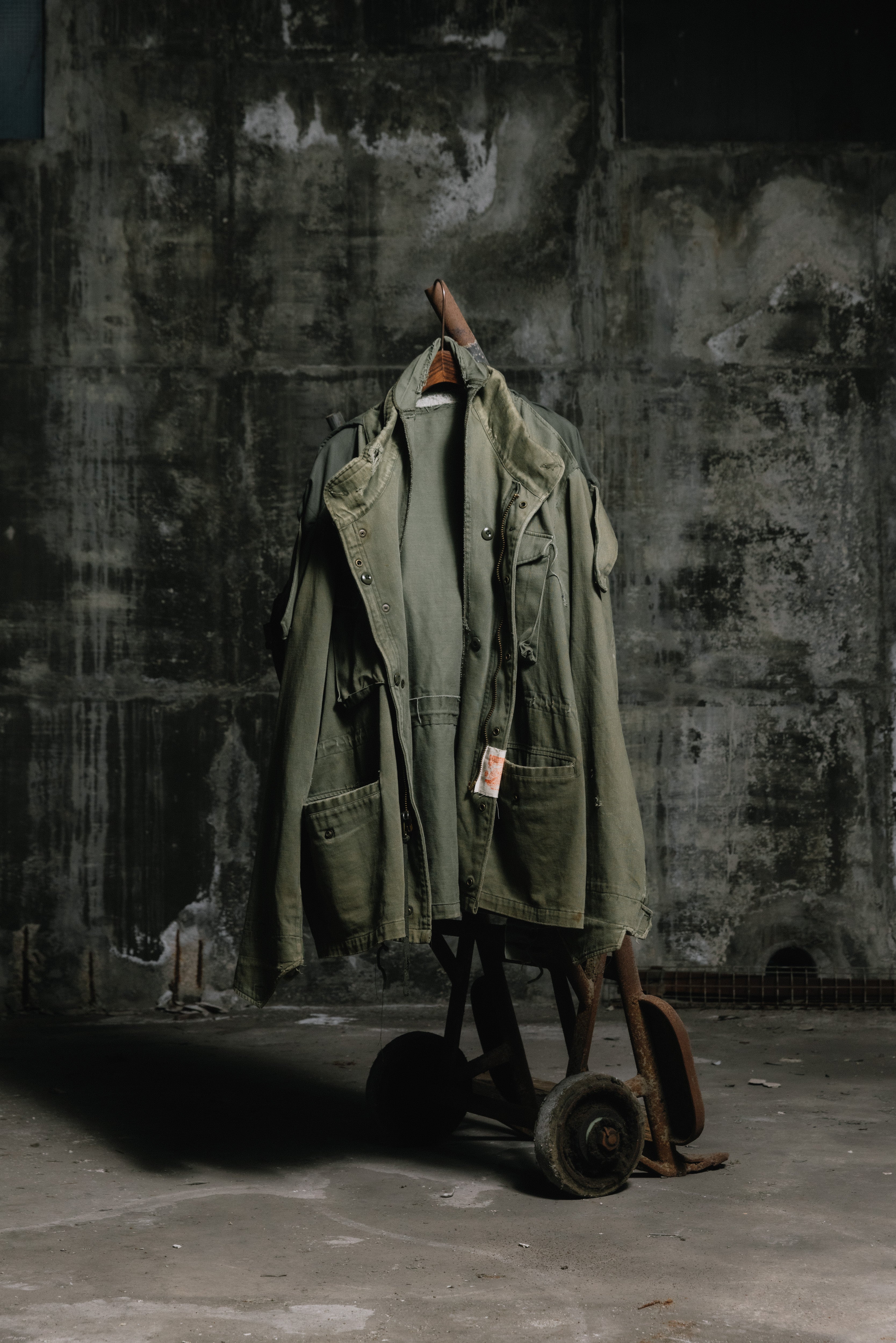Footloose Tycoon X Random Effect -Remade  M65 Military Army Jacket （Limited items）