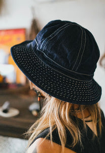 Retro US Army Denim Daisy Mae Hat