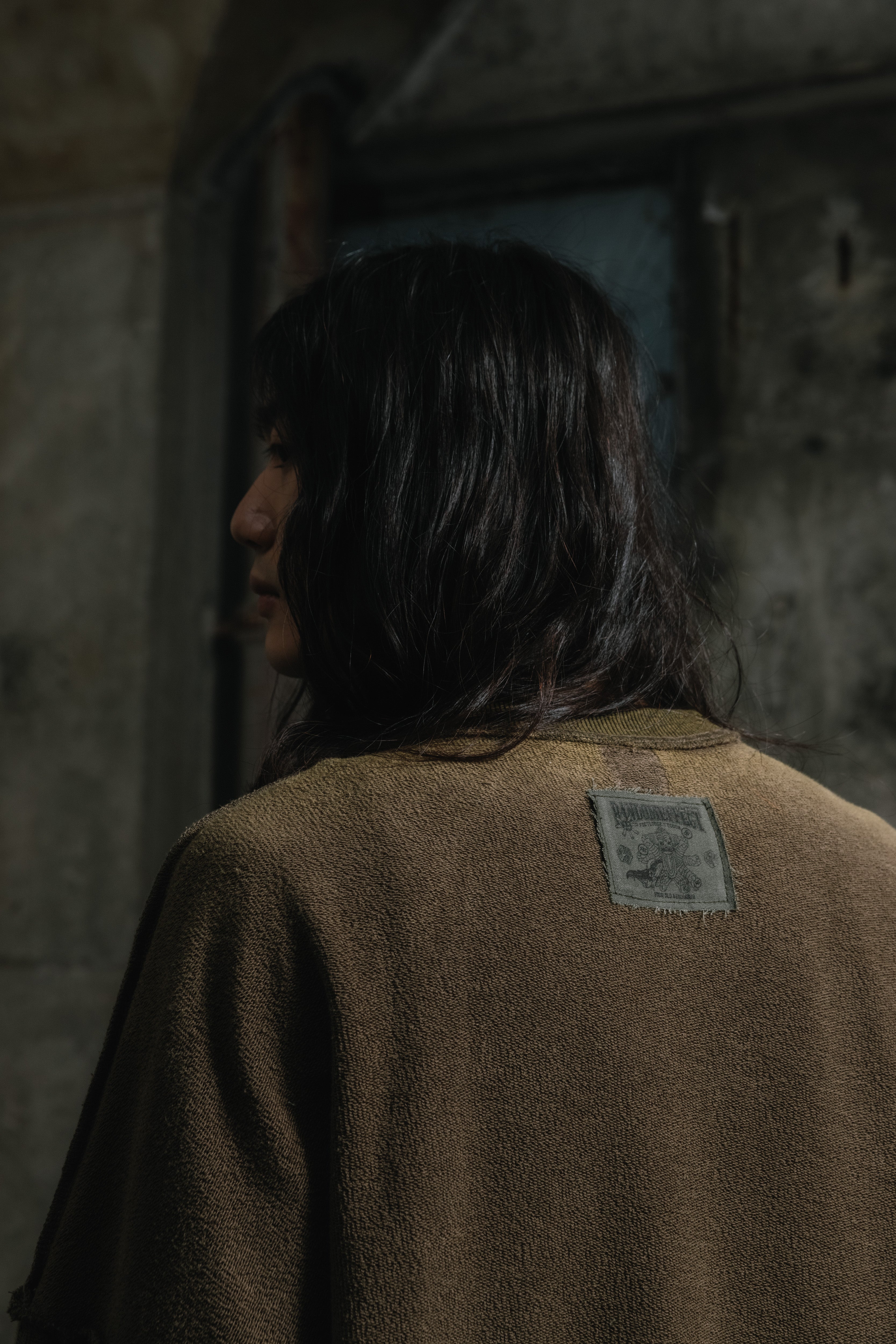 Footloose Tycoon X Random Effect - Remade Military Fabric Sweater