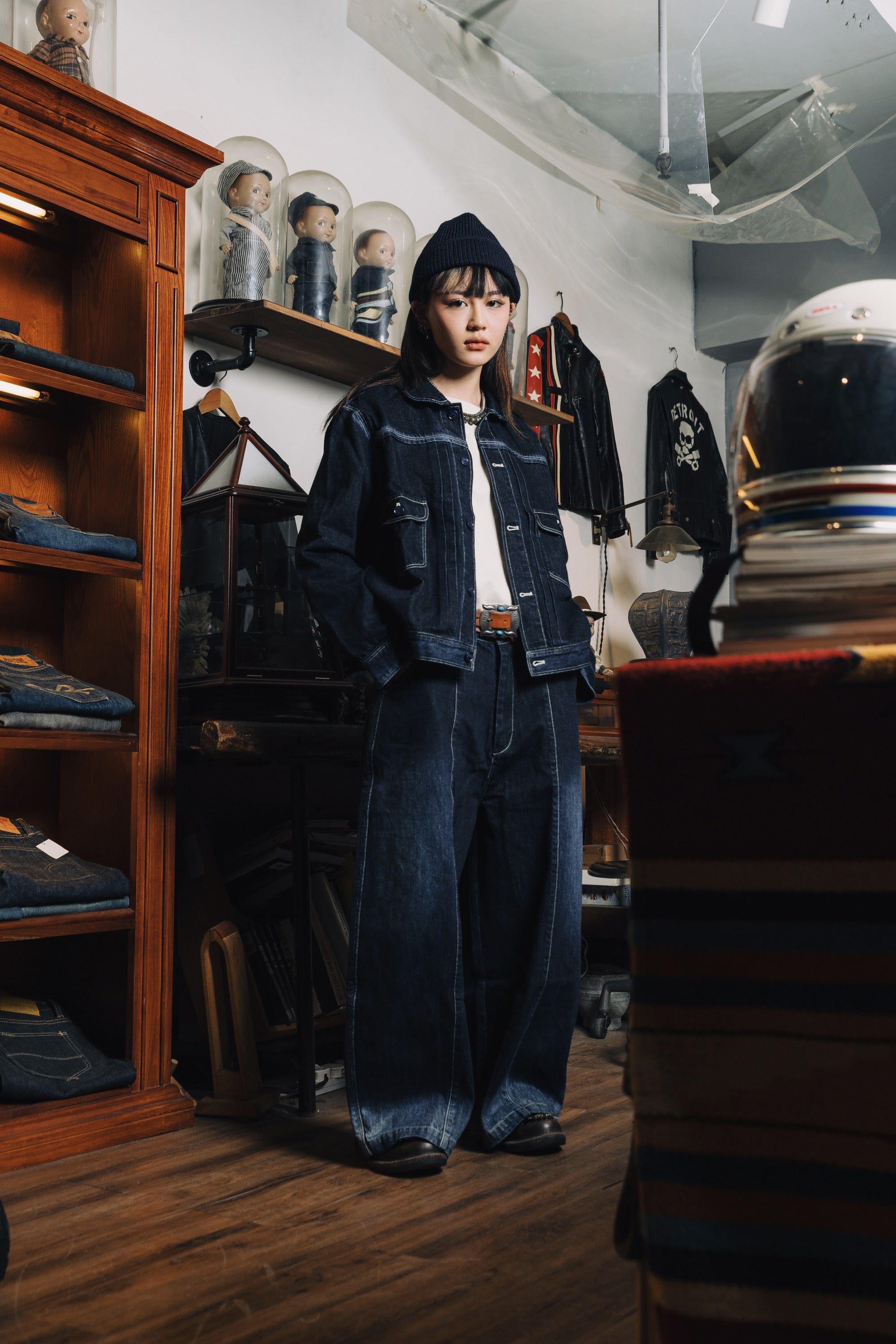 FOOTLOOSE TYCOON 23SS Collection 8oz Denim Pants