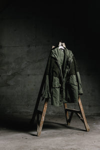Footloose Tycoon X Random Effect -Remade French Military Parka （2ways）