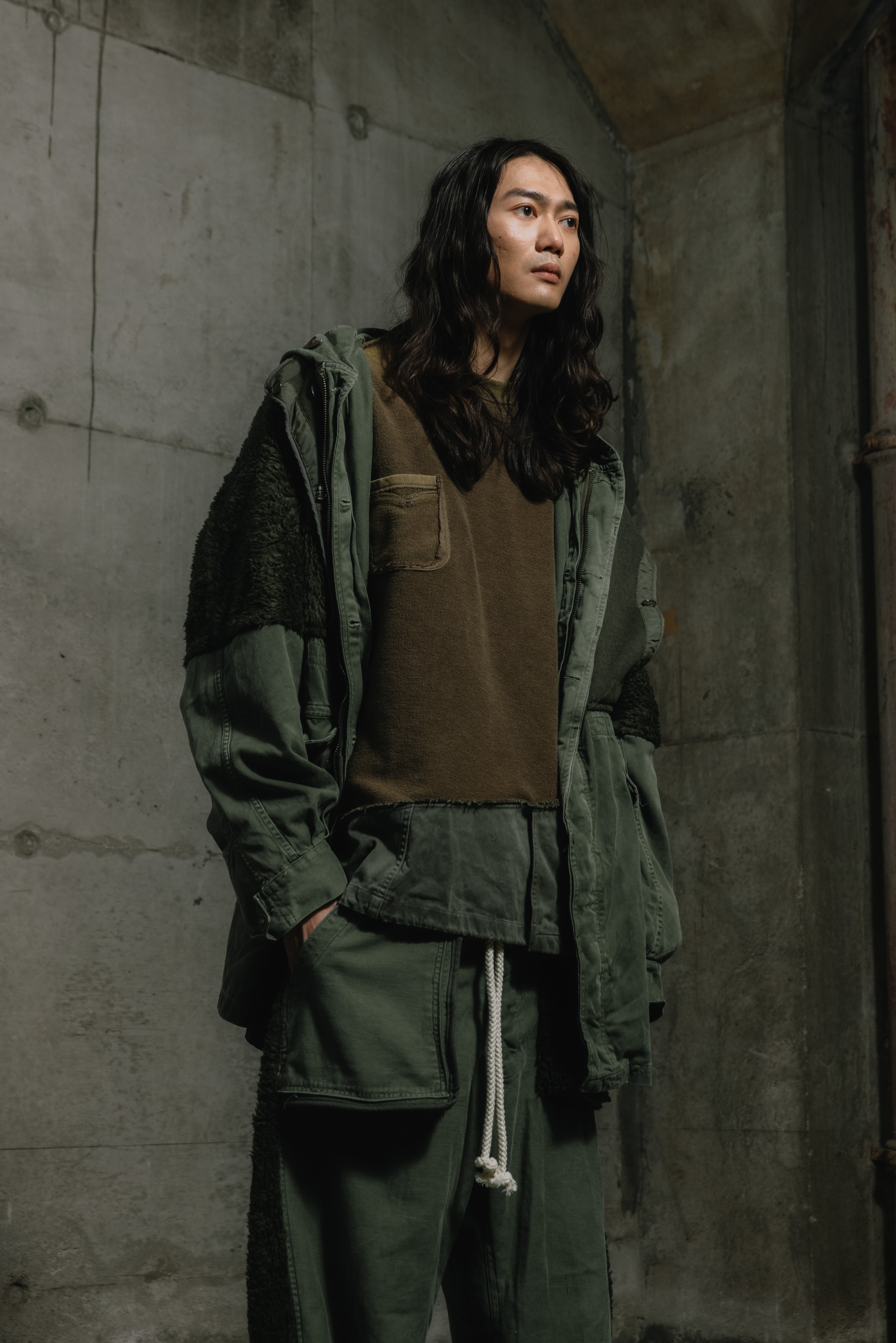 Footloose Tycoon X Random Effect -Remade French Military Parka