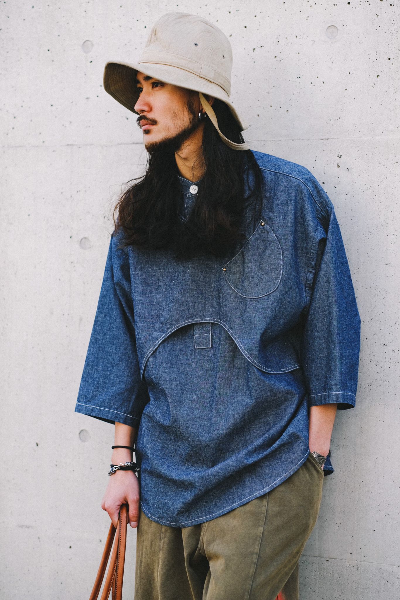 FLTC Two Way Layers Pullover Henry Shirt