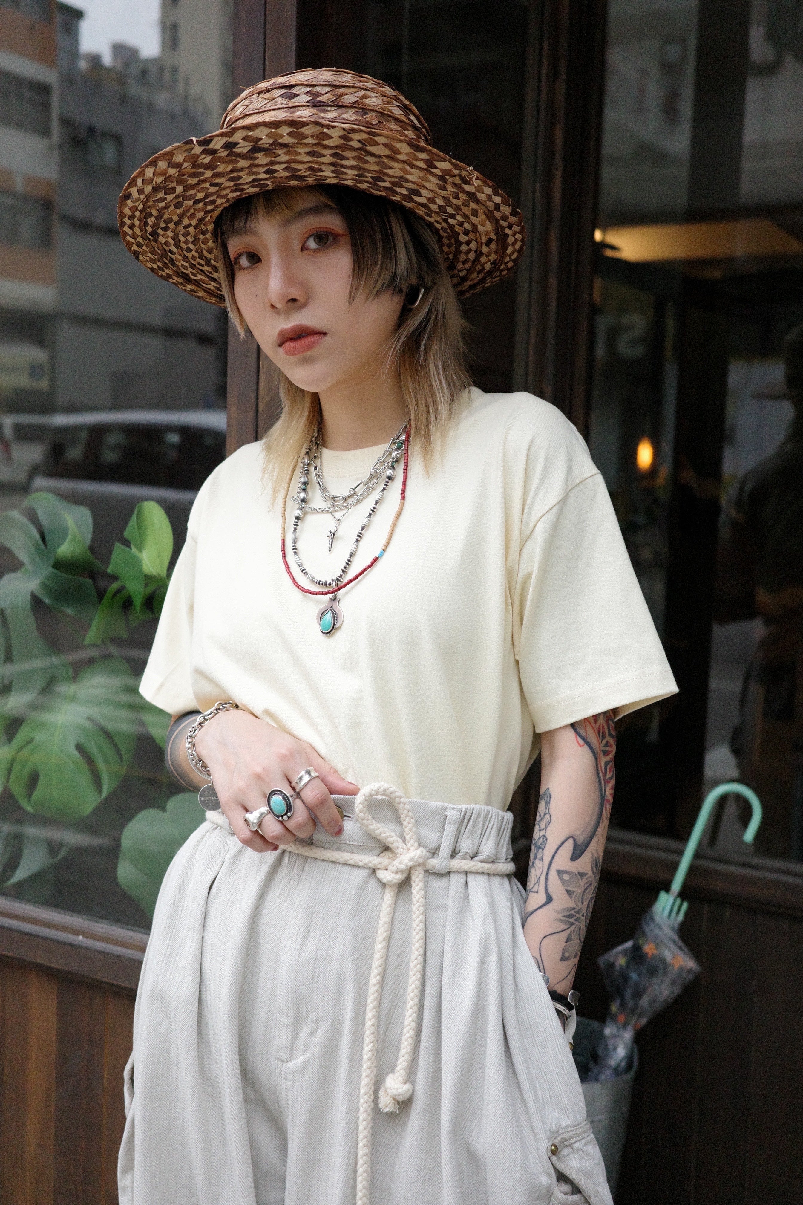 FOOTLOOSE TYCOON SS22 Apricot Tee