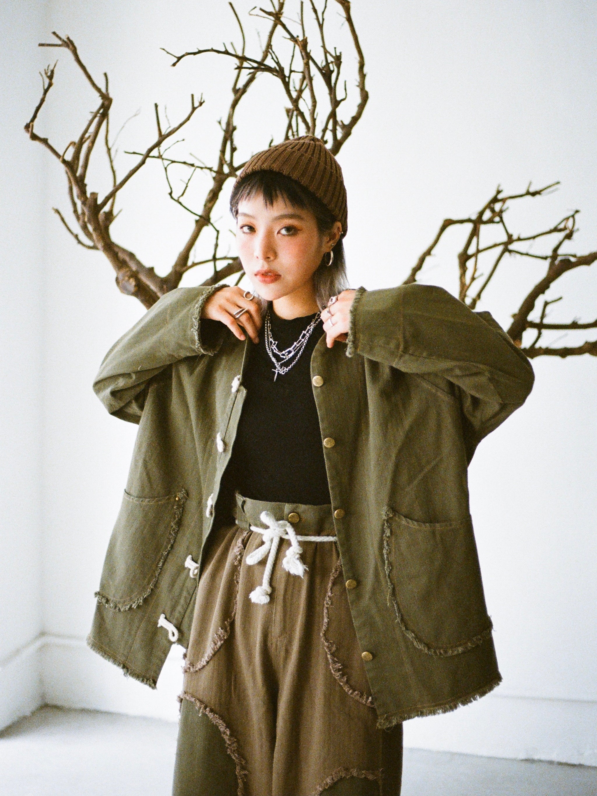 FOOTLOOSETYCOON Design Forest Raw Shirt