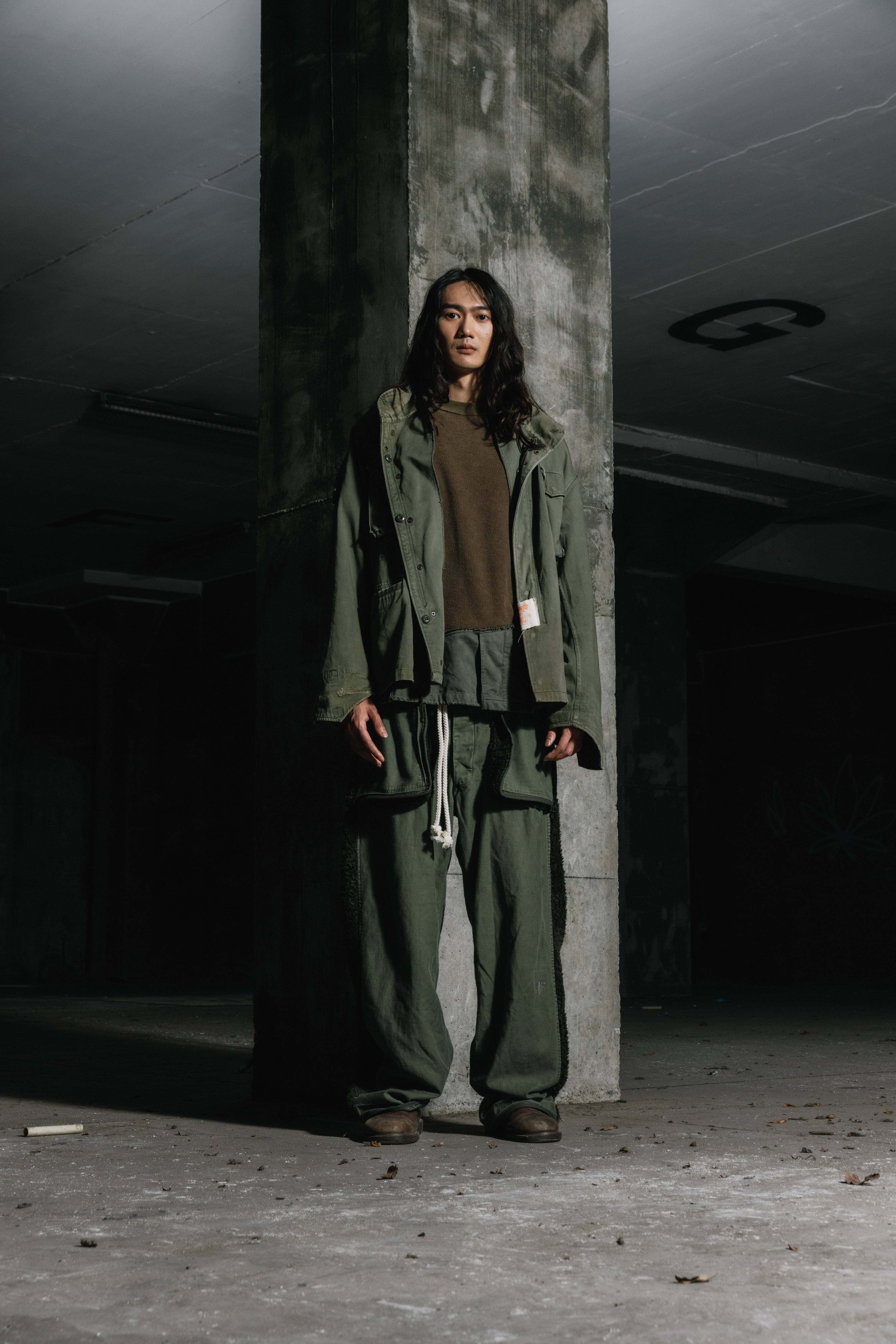 Footloose Tycoon X Random Effect -Remade  M65 Military Army Jacket （Limited items）