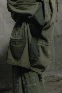Footloose Tycoon X Random Effect -Remade  M65 Military Army Jacket （Limited items）