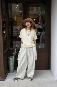 FOOTLOOSE TYCOON SS22 Apricot Tee